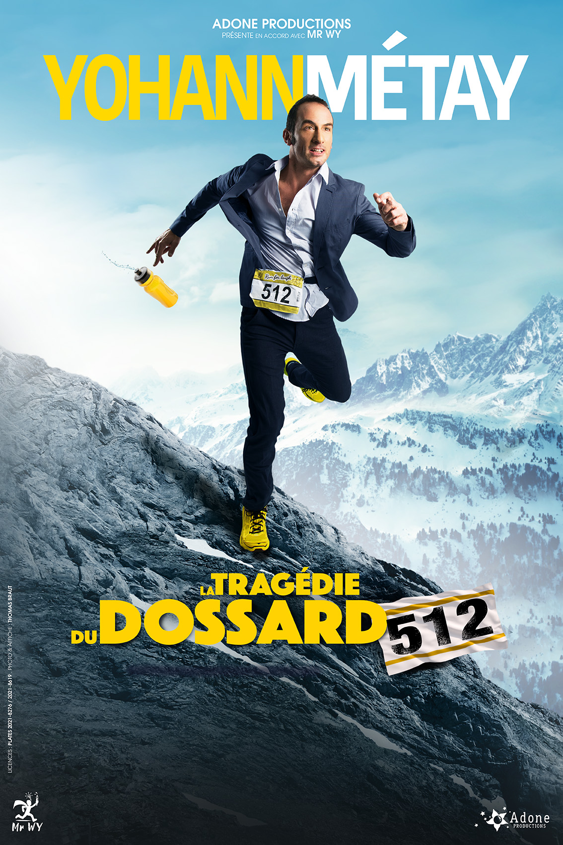 La tragédie du dossard 512 par et avec Yohann Metay
