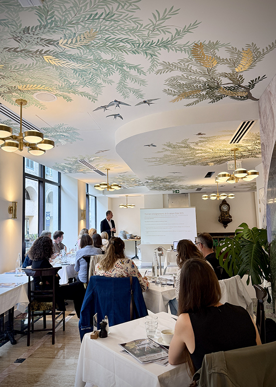 Conférence de presse - La cour du 6 - Hôtel - Brasserie parisienne au charme exceptionnel